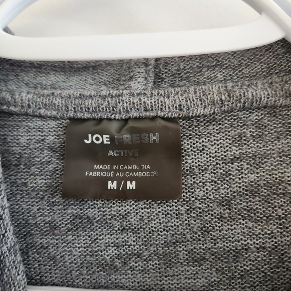 Joe Fresh Grey Zip-Up Hoodie - Picture 3 of 3